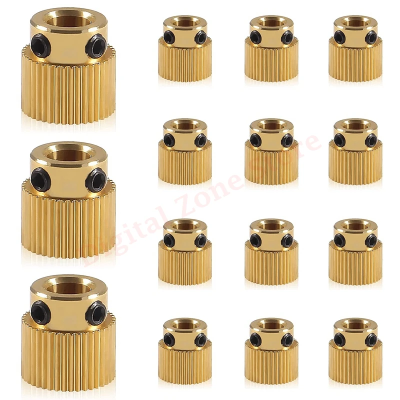 

15 колес экструдера с 40 - зубчатым приводом для деталей 3D - принтера Creative CR - 10.CR - 10S, S4, S5, Ender 3 / 3 Pro / 3 V2