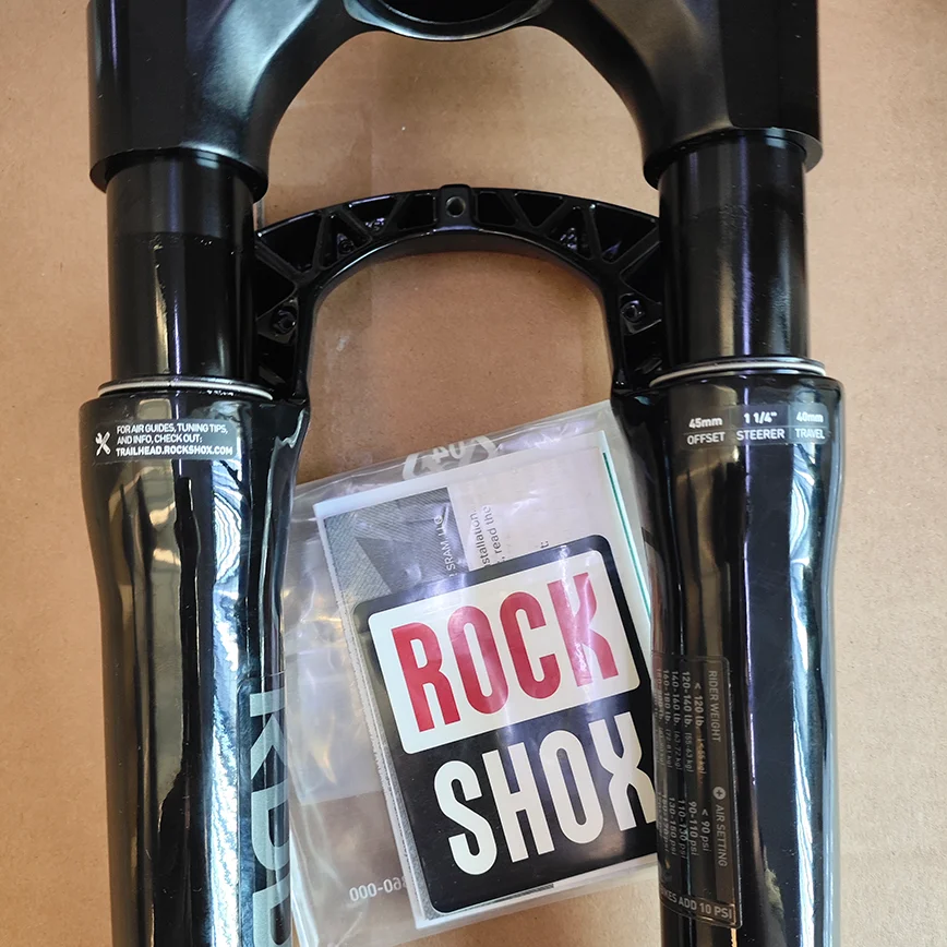 RockShox Rudy Maxle Ultimate axe de fixation avant Fourche de Gravel/Cross