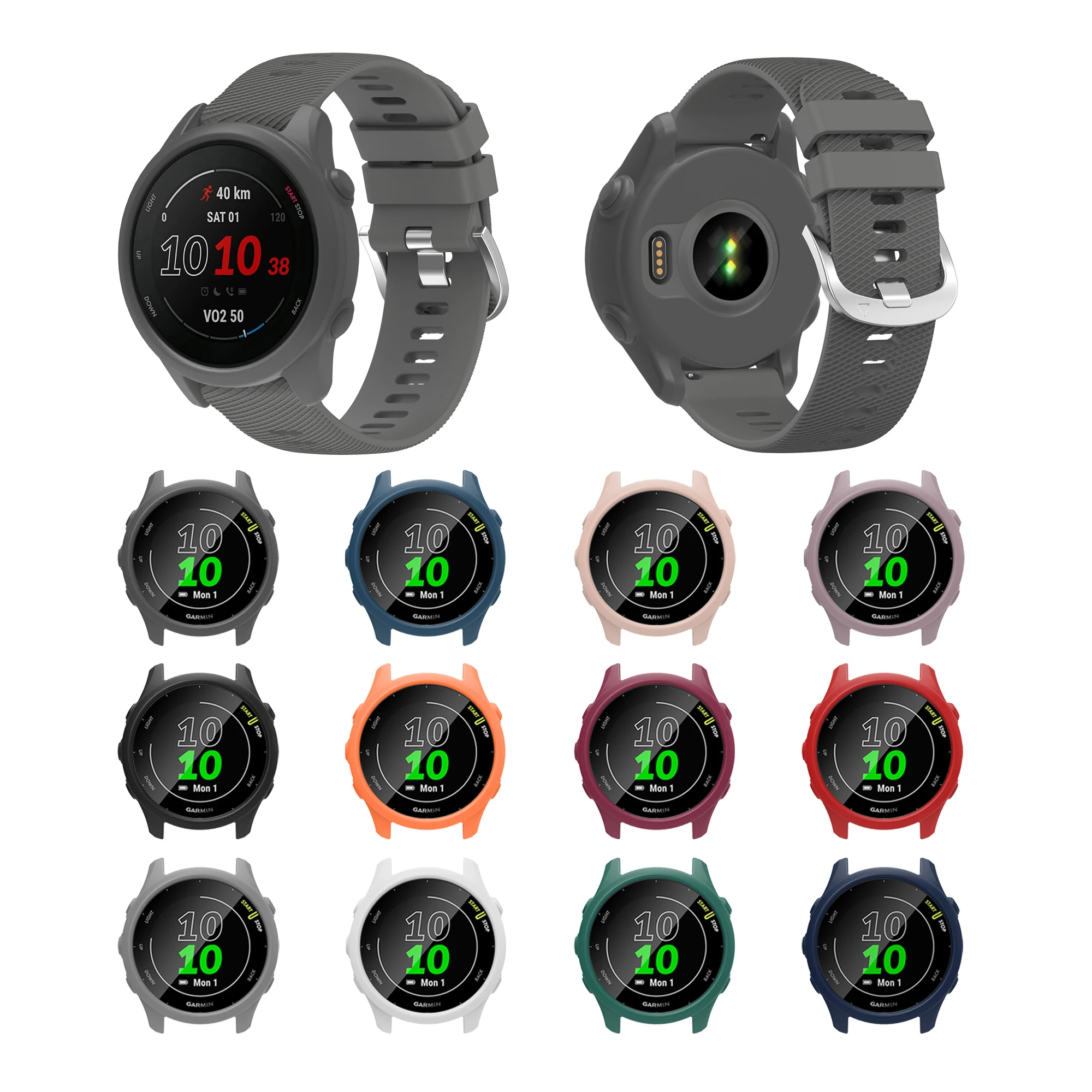Silicone Shockproof Protective Smartwatch Case Cover