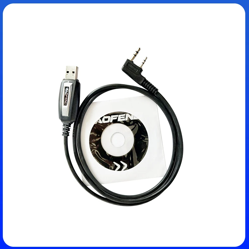 Quansheng UV-K5 UV-K6 Baofeng UV-13 UV-S9 플러스 USB 프로그래밍 케이블, UV-17 UV-82 UV-16 UV-21, CD UV-5R 라디오 액세서리 포함