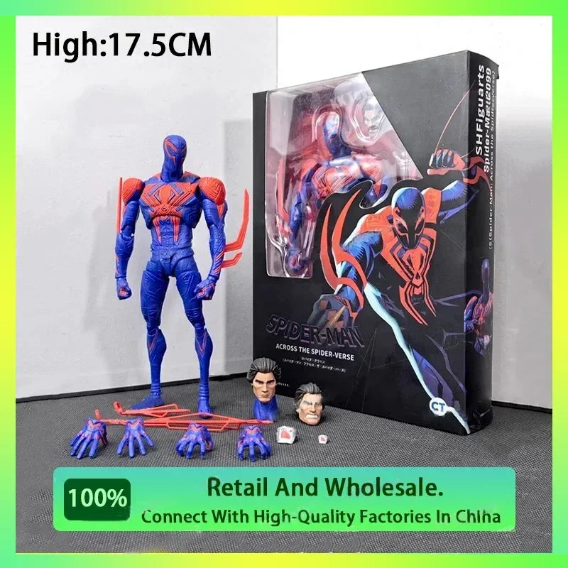 

[В наличии] Ct Человек-паук 2099 Shf S.H. Фигурки Человека-паука через паука часть 1 фигурки героев игрушки