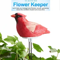 1 pc Indoor Plant Soil Tester Bird Style Water Moisture Garden Test Sensor Meter Hygrometer Watering Alarm Reminder Wireless 2