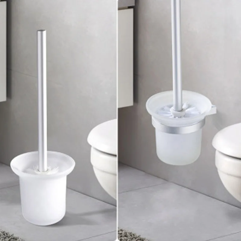 Bathroom Accessories Ceramic and Glass Bathroom Toilet Brush Cup Replacement