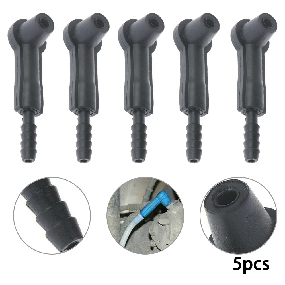 5pcs Pneumatic Brake Oil Replacement Machine Accessories Brake Oil Tool Connector Change Special Connector Tool