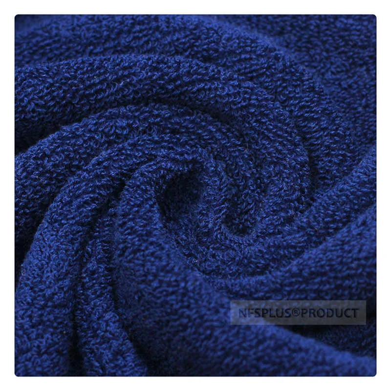 Description Picture 5 of item3 Pack Bathroom Towels Set 100% Cotton Bath Towel For Adults Terry Towels Face Hand Washcloths For Travel Beach Sports Gym Swim