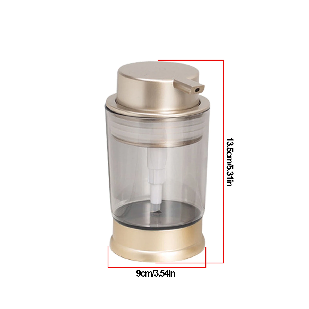 Hands Soap Dispenser Kitchen Sink Bathroom Vanity Soap Lotion Hand sanitizer Disinfectant Bottle Refillable Liquid Container