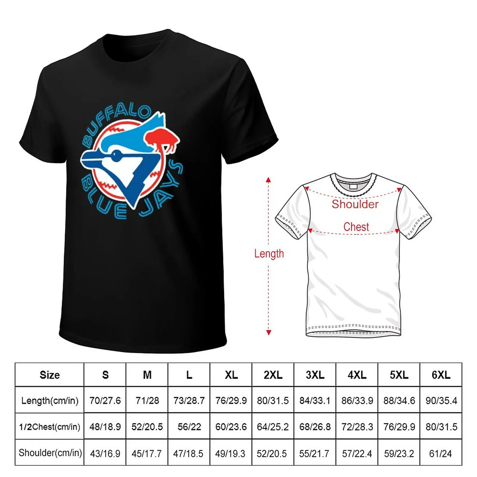 Buffalo Blue Jays T-Shirt quick drying t-shirt quick drying shirt summer  tops black t shirts for men _ - AliExpress Mobile