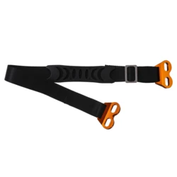 Universal Motorcycle CNC Front Rear Rescue Traction Pull Strap Sling Belt (Orange)