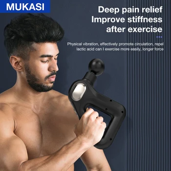 MUKASI Massage Gun Deep Tissue Electric Massager Neck Body Muscle 2