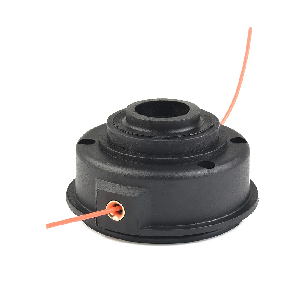 

Bump feed Trimmer head Double line Accessories Grass cutter Kit Line spool Parts Plastic Replacement 10mm Durable
