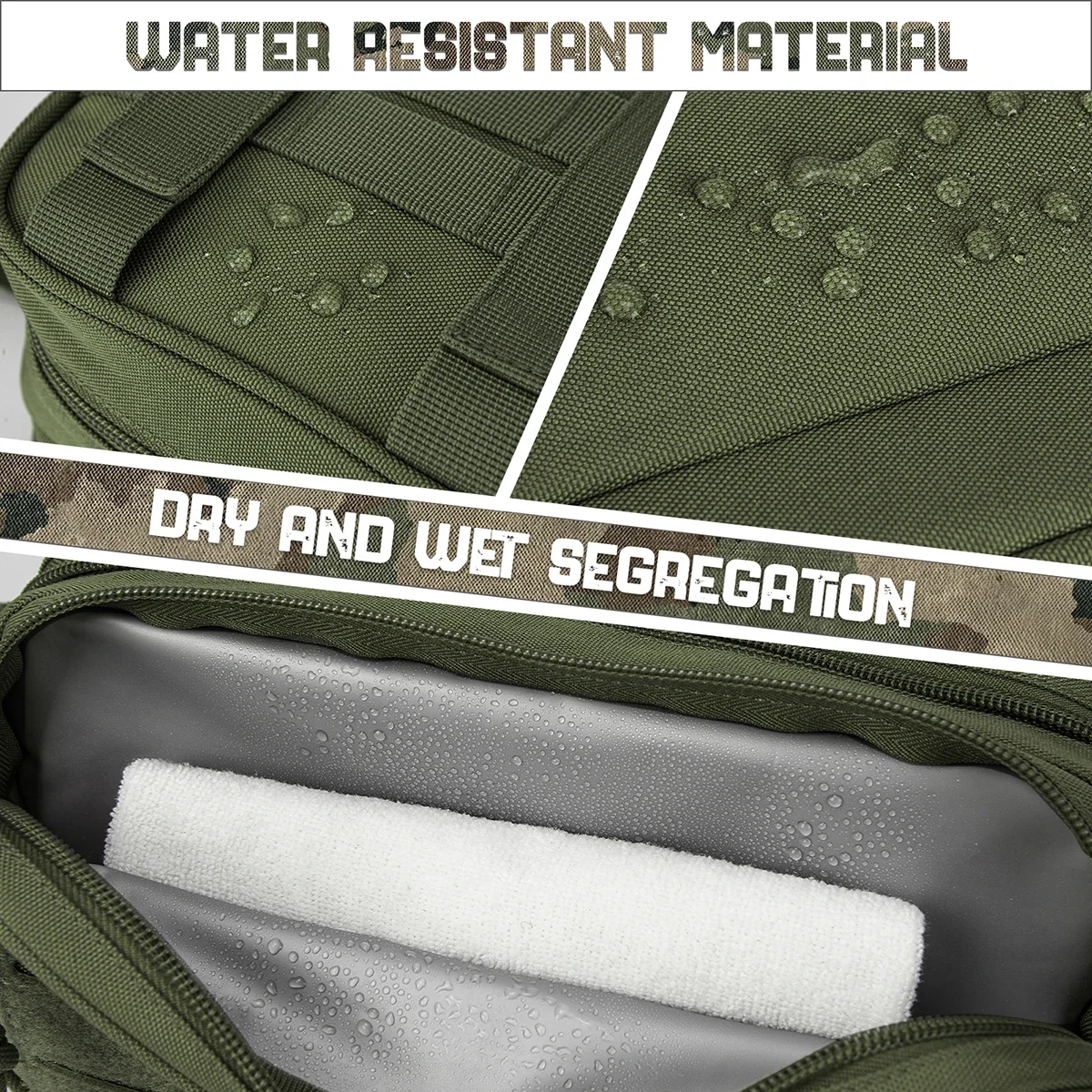 Tactical Toiletry Bag For Men Hygiene Bag Travel shower Waist Backpack Tool Molle Pouches Small Dopp Kit Mens Shaving Kit