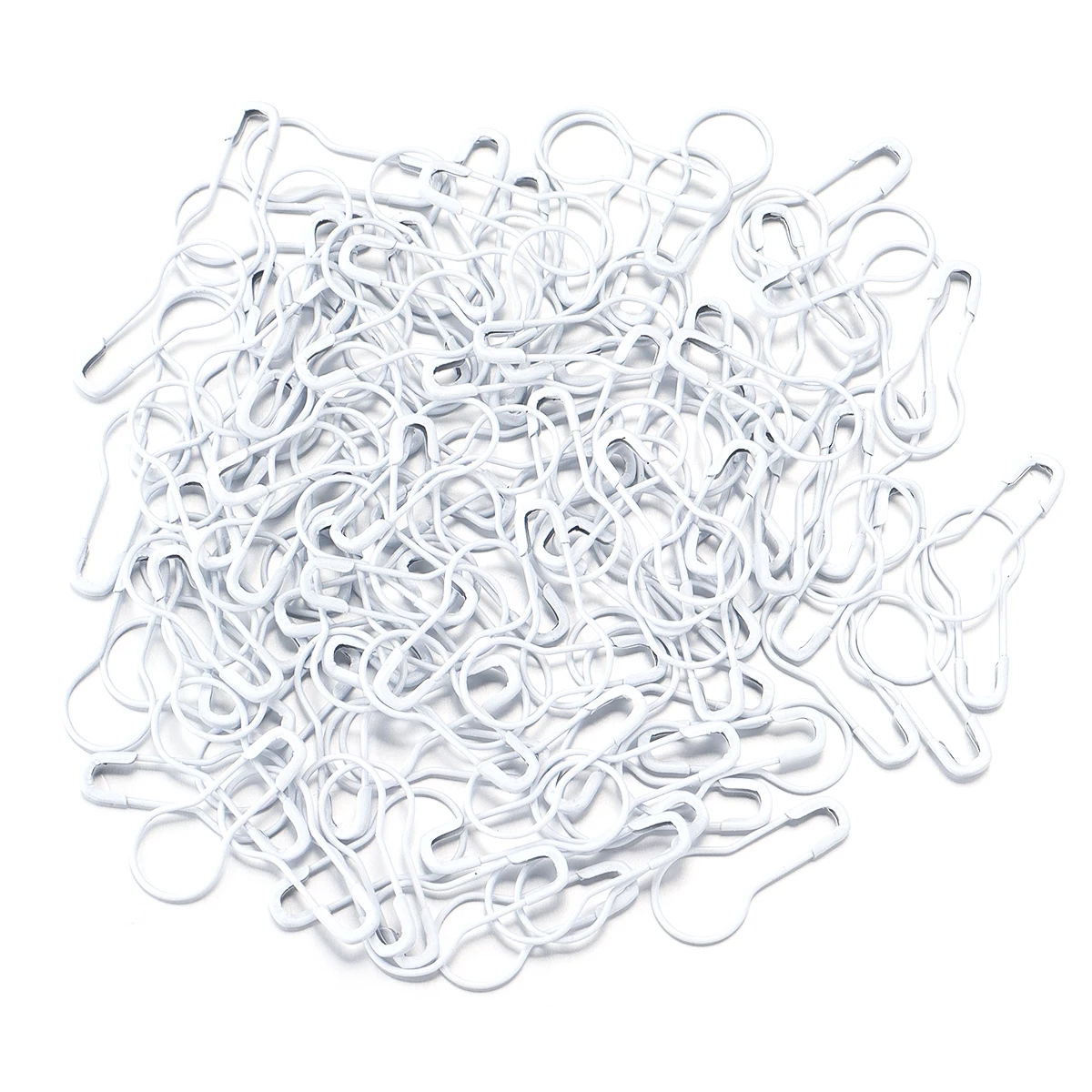200 stücke Metall Sicherheitsnadeln Bunte Kürbis Glühbirne Form Pins Für Locking Stricken Stich Marker Kleidung Nähen Pins Clips Liefert – Detail 15