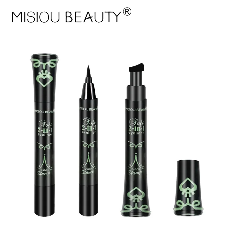 

Double-Headed Seal Quick-Drying Waterproof and Durable Not Smudge Extremely Fine Two-in-One Open Eye Corner Liquid Eyeliner