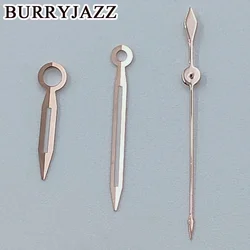 Elegant Silver/Gold/Rose Gold/Gun Watch Hands with Green Luminous Coating (Rose Gold)