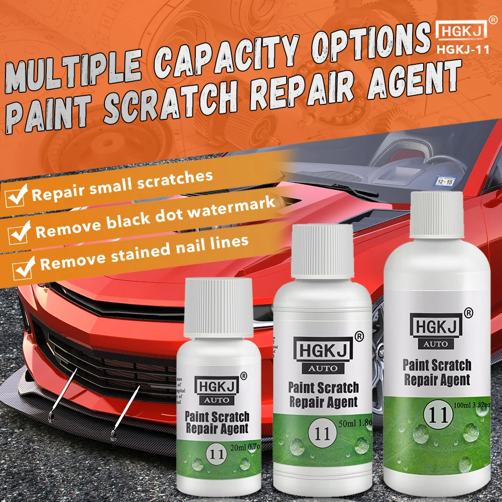 

HGKJ 11 Paint Care Restorer Slight Scratch Solution Remover Repair Agent Polishing Paste Restoration Wax for Auto Car Products