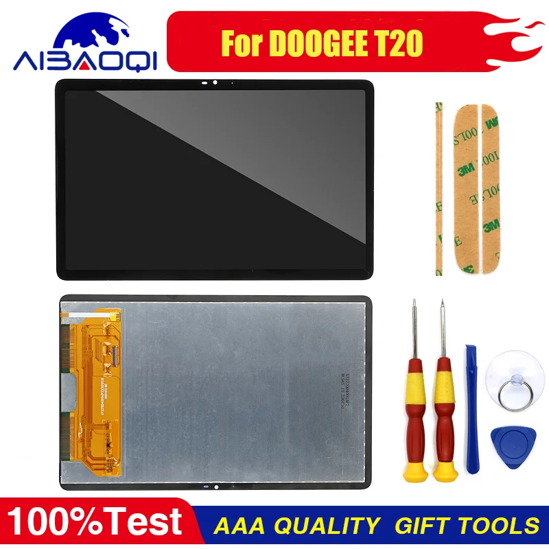 

New Original Touch Screen LCD Display For DOOGEE T20 Tablet PC Replacement Parts +Touch Screen Digitizer Disassemble Tool