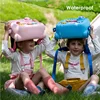 Children Kawaii Backpacks for Girls DIY Cartoon Rabbit School Bags Toddler Boys Schoolbag Cute Kids Book Bags Mochila Escolar 2