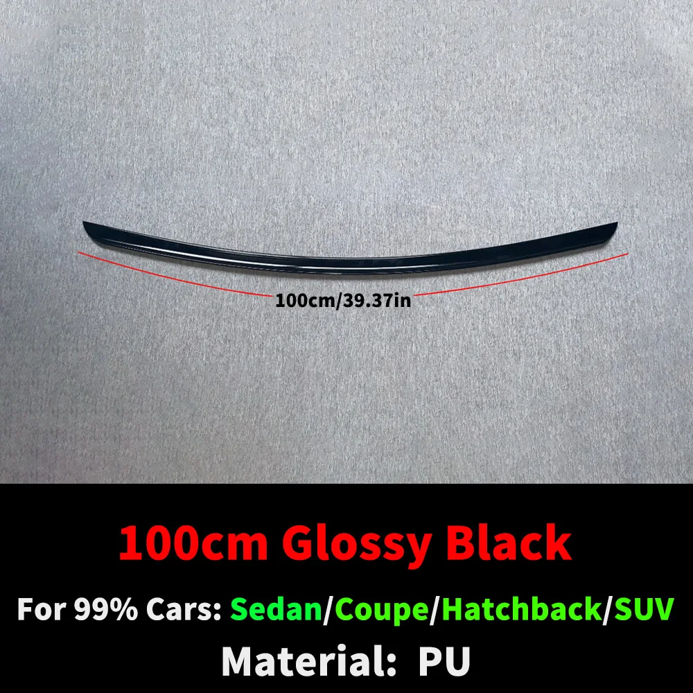 Glossy Black 100CM