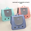 Cat bag hand-held dual shoulder two in one wear-resistant large capacity portable breathable mesh irresistible to cats 2