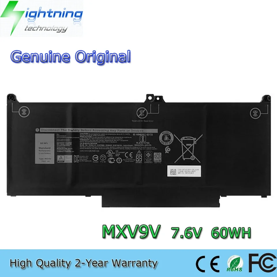 XV9V – Batería de repuesto para laptop Dell Latitude 5300 5310 7300