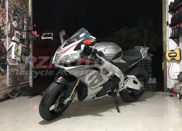 

New ABS Motorcycle Fairings Kits For Aprilia RSV4 RS1000 RS V4 RS 1000 2009 2010 2011 2012 2013 2014 Bodywork Set Silver Custom