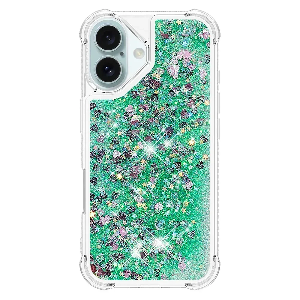 Bling Moving Liquid Glitter TPU Protective Waterfall Phone Case
