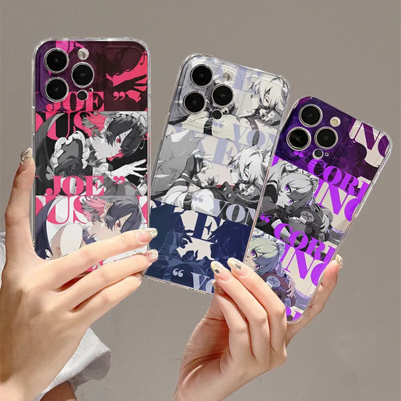 Zenless Zone Zero Ellen Joe Clear Phone Case Cover