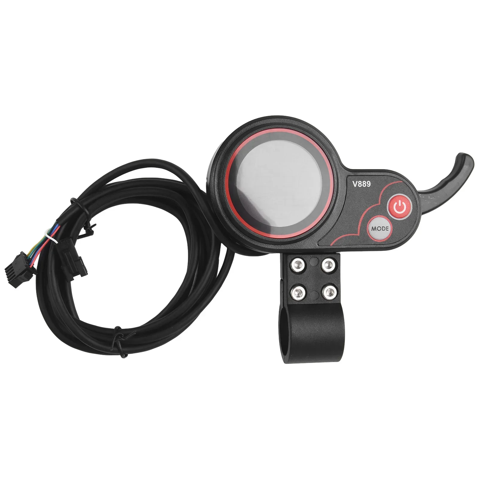 Ebike Display For No.2 Protocol Hook Finger Throttle Meter SM Electric Scooter V889 Color 6PIN SM