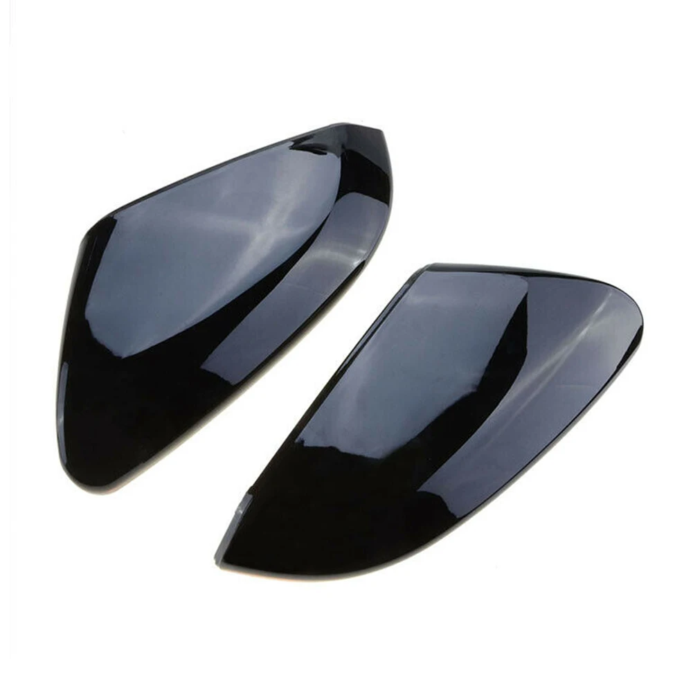 

For Honda Civic 10th 2016-21 Side View Mirror Cover Cap Left+Right Gloss Black Waterproof And Never Fade Car Accessories
