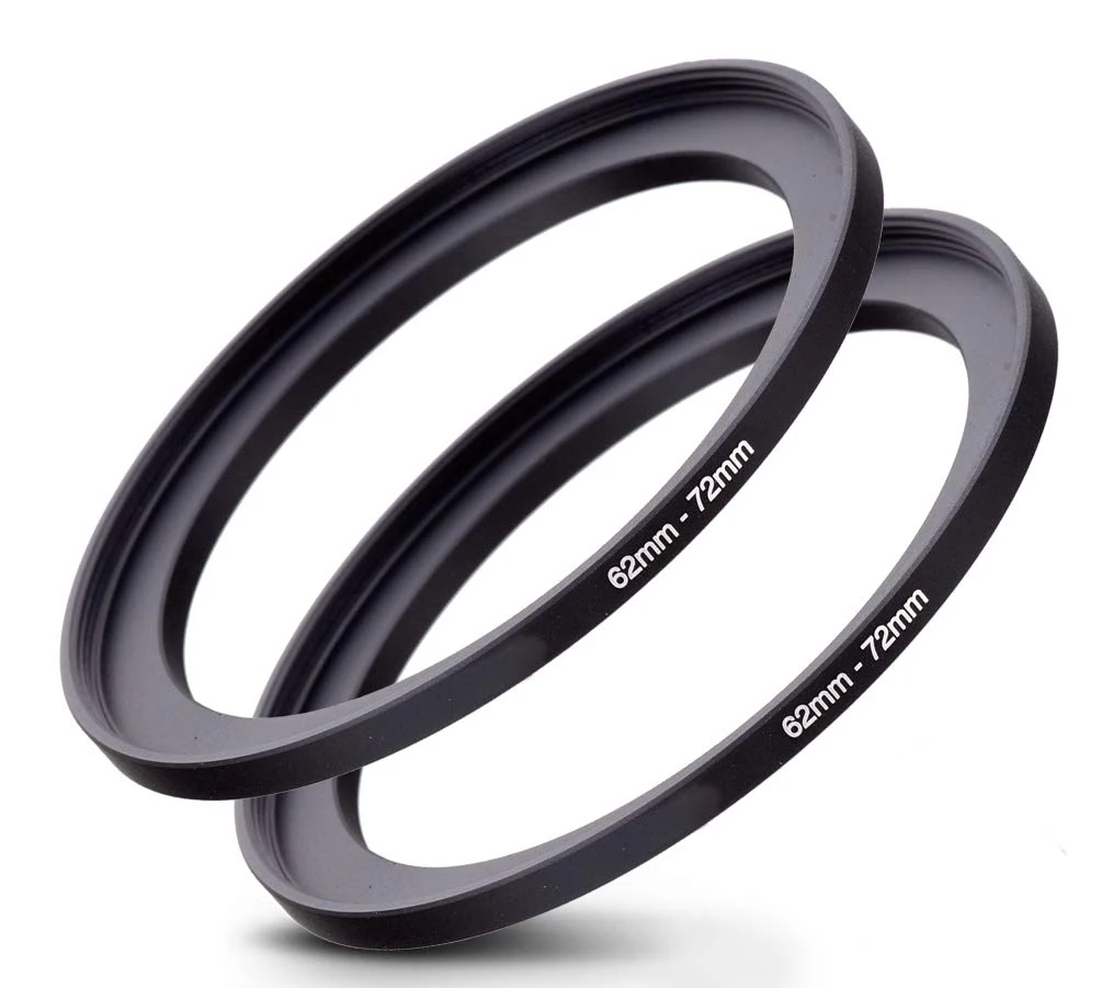 62mm72mmStepUpRingLensFilterAdapterRing62To726272mm