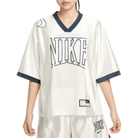 Nike officiel véritable 2025 été femmes imprimé maille respirant col en v manches courtes HJ0281-133 5