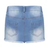 Women's Fashion Y2k Denim Mini Skirt Low Rise Sexy Pencil Short Jean Dress 90s Vintage Girls Party Skirt Female Club Streetwear 6