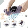 35*75cm/50*100cm Microfiber Pet Bath Towel Embroidered Super Soft Absorbent Cat for Dogs Grooming Supplies 3