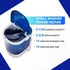 Portable Washing Machine 5.7 Lbs Washing Capacity Semi-Automatic Compact Washer Spinner Small Cloth Washer Laundry 3