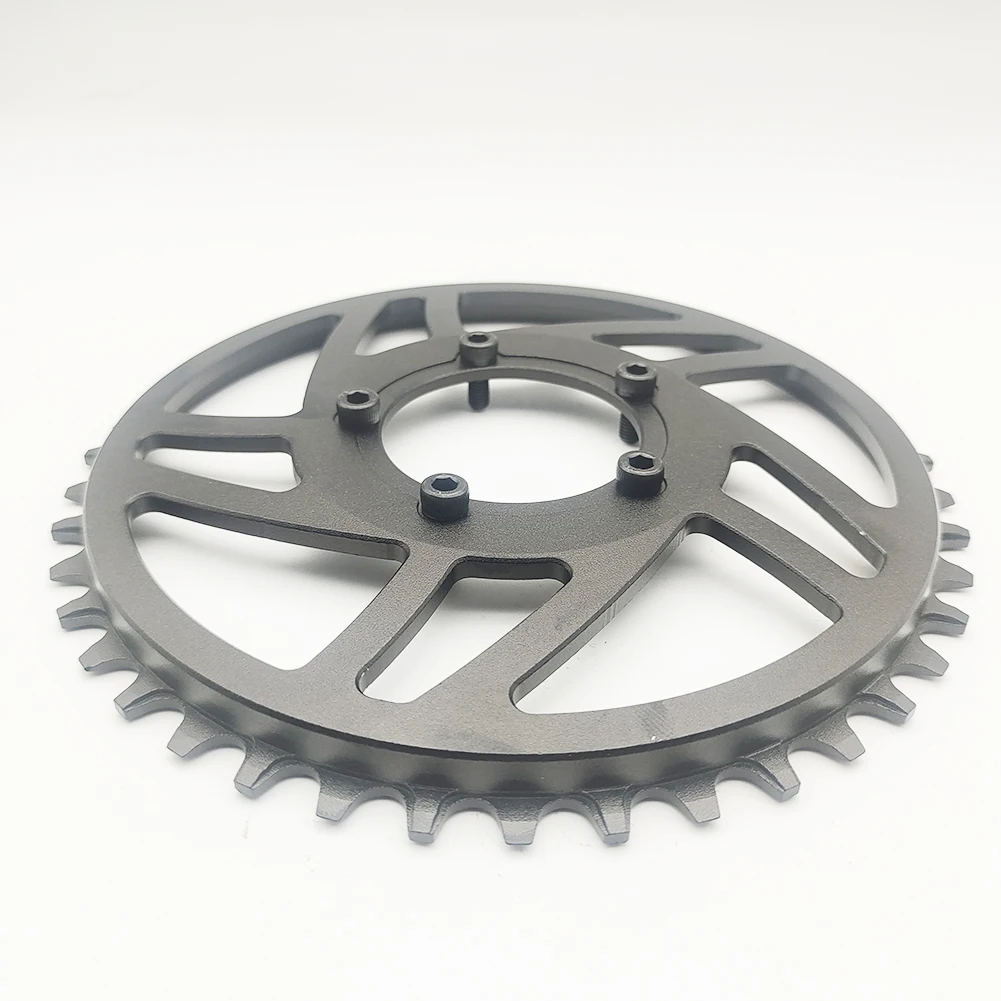 

Efficiently Secure Chainring with 5pcs EBike Electric Bicycle BAFANG BBS01 02 For BBSHD Drive Motor Chainring Bolts