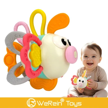 Baby Silicone Teether Ball 1