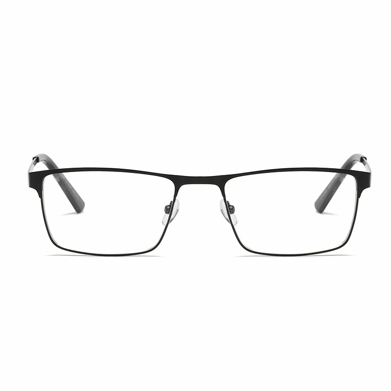 Ahora Men Square Metal Large Frame Reading Presbyopia Glasses Reader +1.25 1.5 1.75 2.0 2.25 2.5 2.75 3.0 3.5 4 4.5 5.0 5.5 6.0 - Image 3