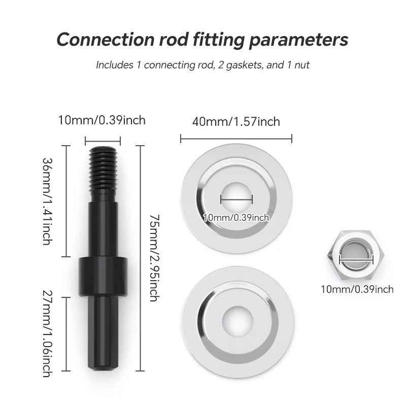 Premium Ceramic Grinding Set - Precision Grinding Stone with Connecting Rods