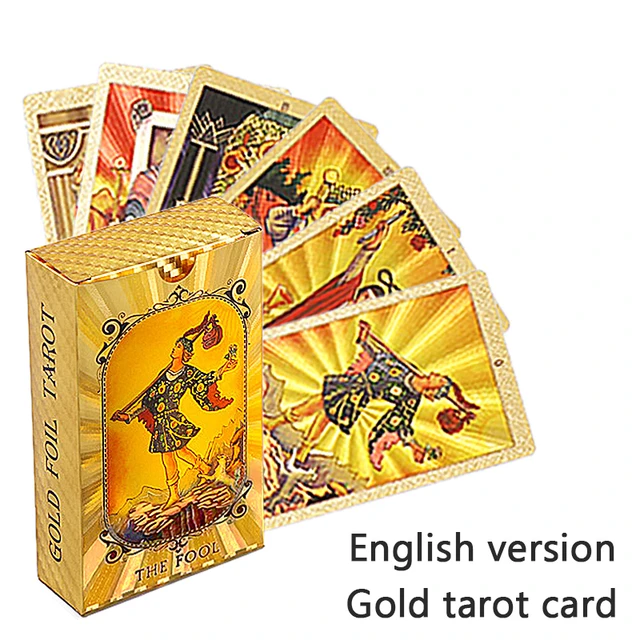 Cartas de Tarot clásicas para niños y adultos, juego de reunión