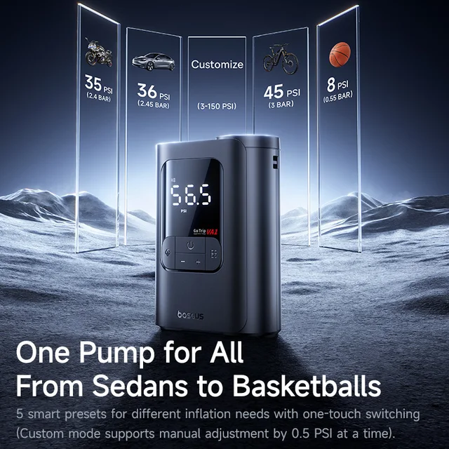 Baseus Wireless Car Air Pump Portable