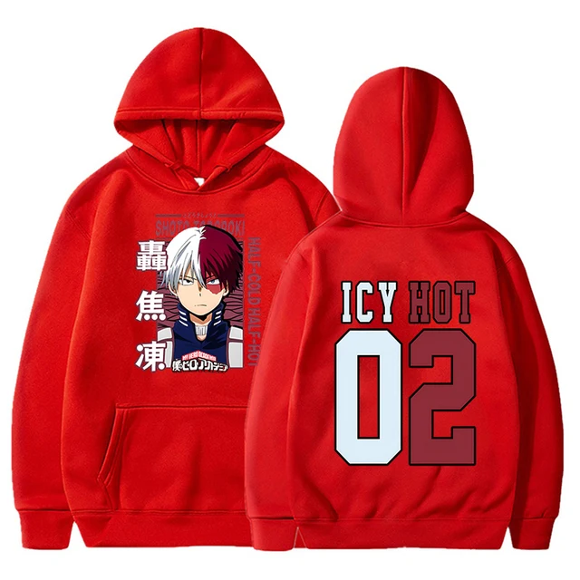Shoto Todoroki My Hero Academia Half Hot Half Cold Fleece My