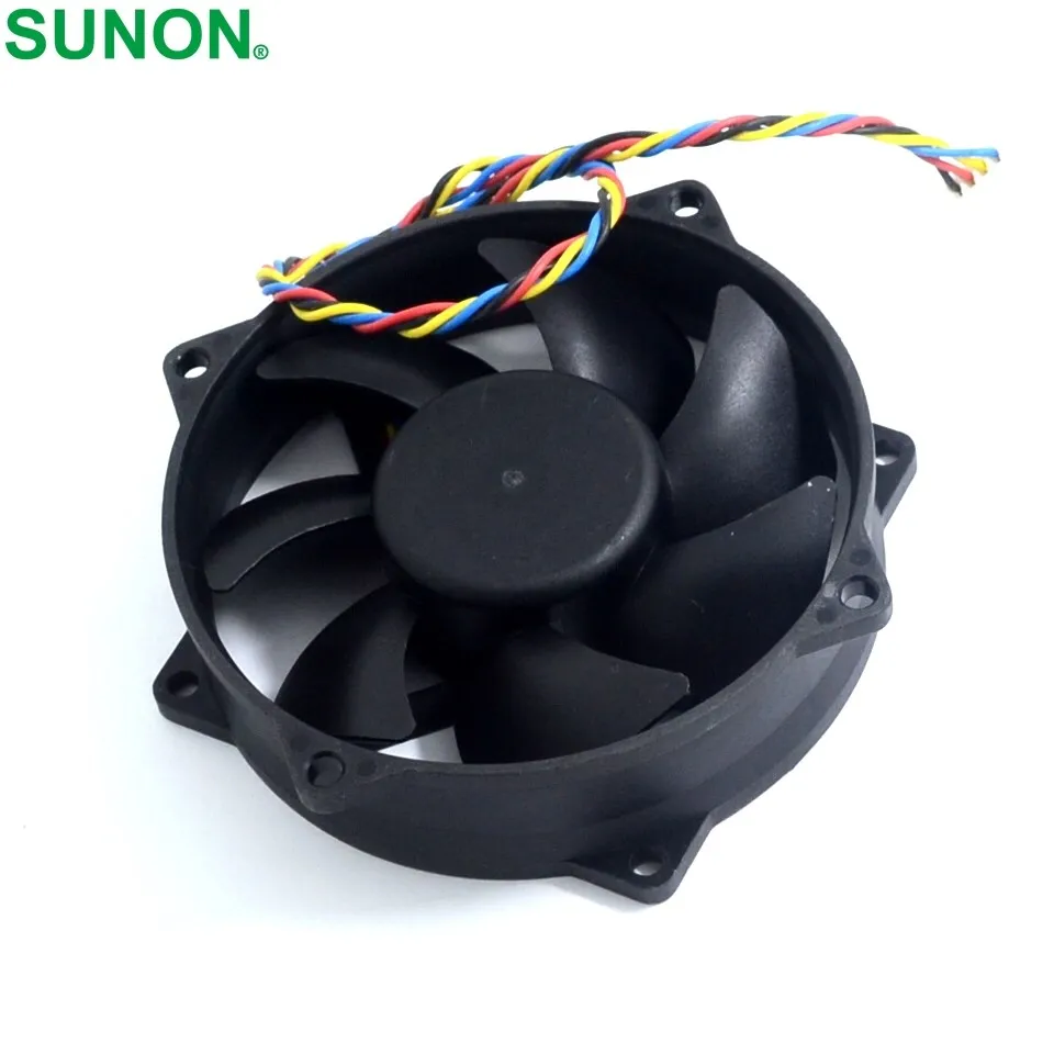 maglev redonda cpu caso ventilador de refrigeração pinos dc testado para sunon