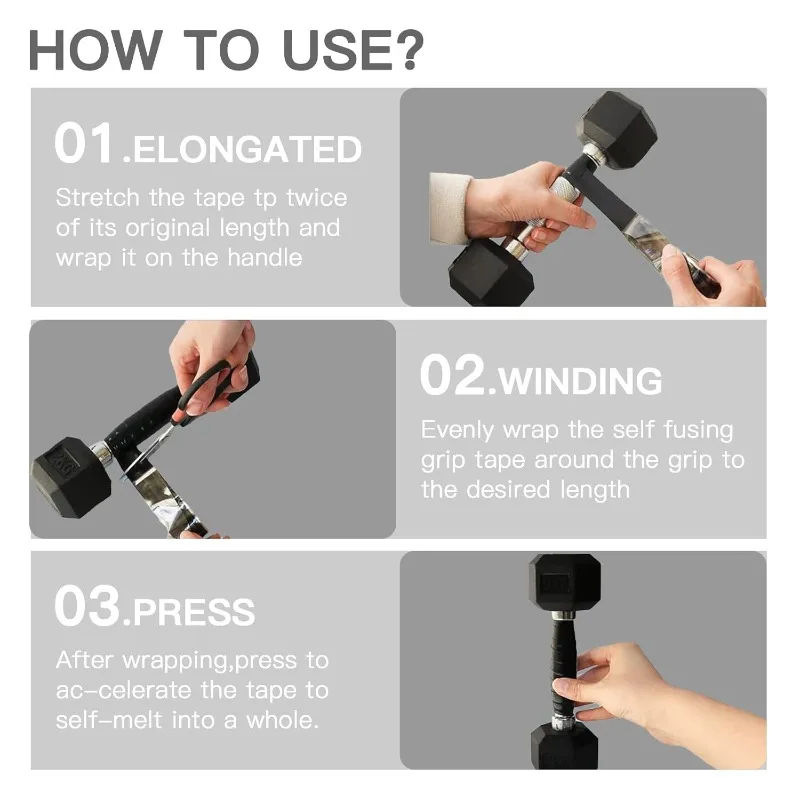 Enhanced Waterproof Self-Fusing Silicone Repair and Insulation Tape
