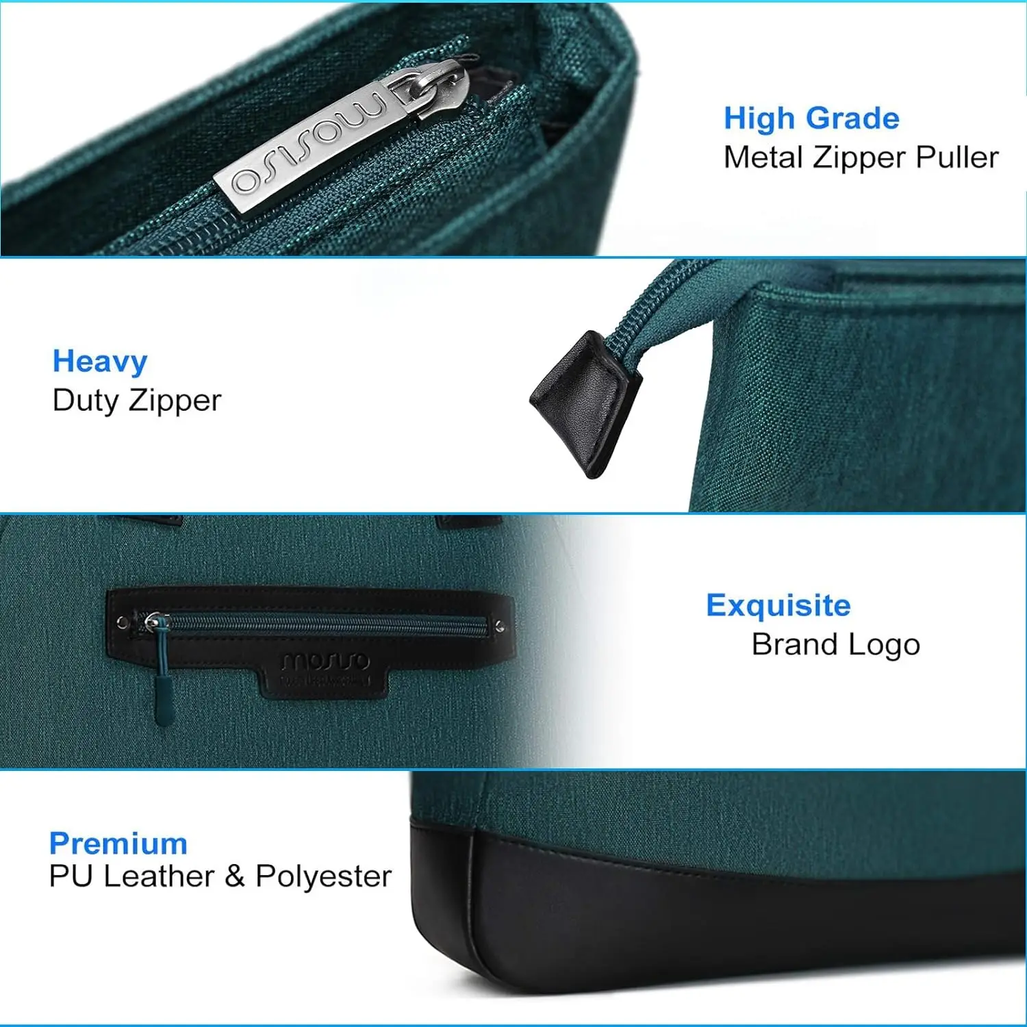 Sacola leve para laptop para mulheres, bolsa