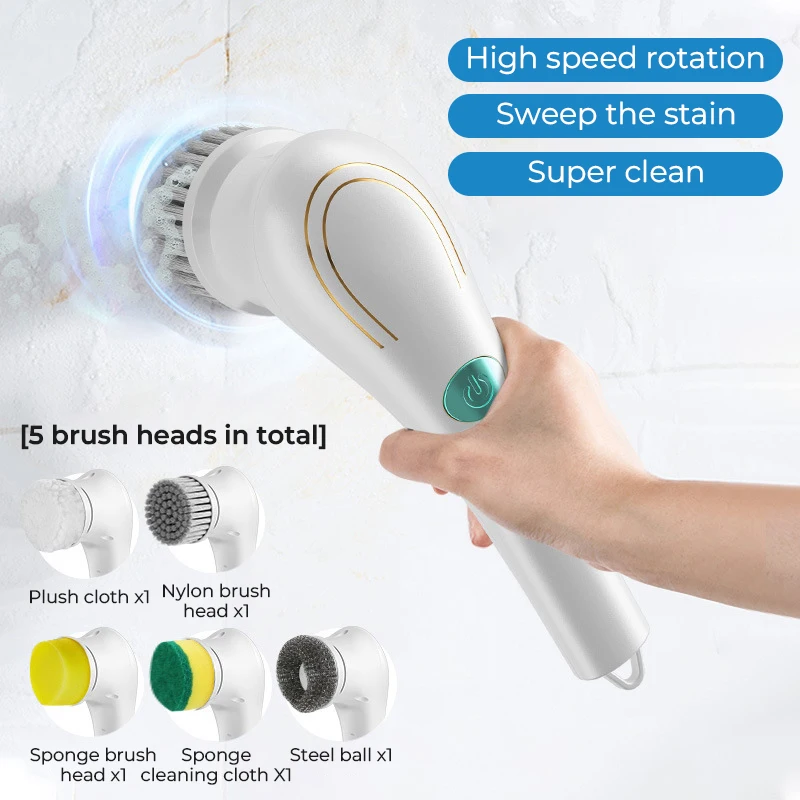 Multifunctional Handheld Electric Cleaning Brush