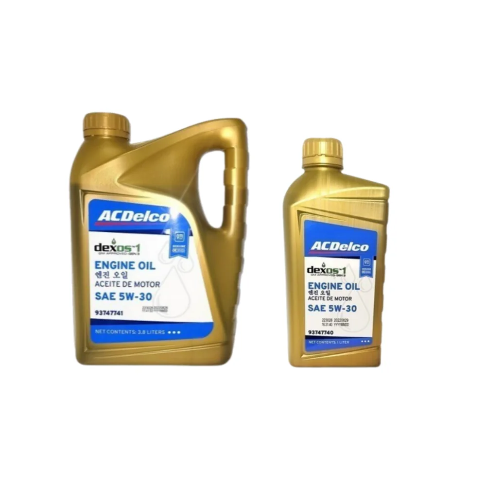 Acdelco 덱소스1 gen3 엔진오일 5W30 4.8L P93747740, P93747741
