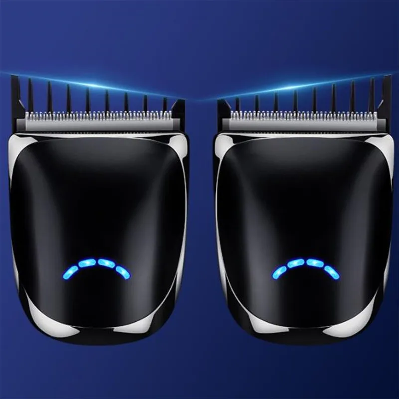 Washable Electric Self Hair Trimmer Self-Cut Haircut Kit Fade Style Clipper For Men Skull Bald Head Shaver Width Cutter Blade 4