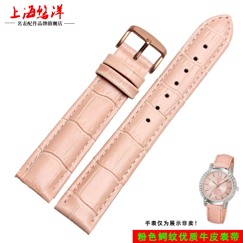 Elegant Multicolor Genuine Leather Strap: Premium Ladies' Watch Band Bracelet Accessories