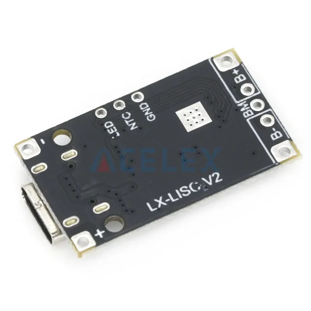 2S 3S Type-C USB BMS 15 Вт 8,4 В 12,6 В 1,5 А Модуль повышения зарядки литиевой батареи со сбалансированной поддержкой Быстрая зарядка с индикатором 6