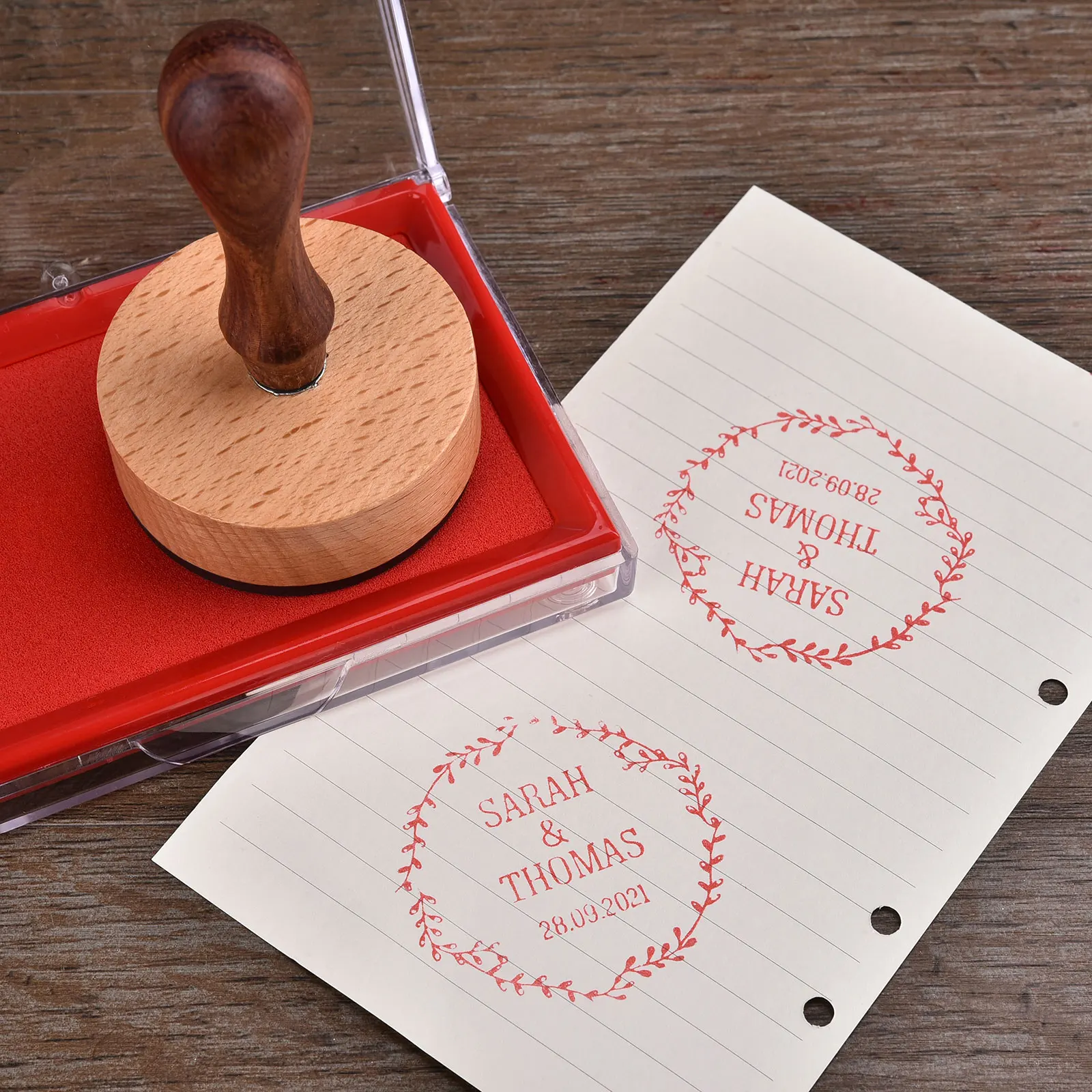 Wooden Rubber Wedding Stamp Wood Weddding Stamp Invitation Stationery Personalized Brand Envelope wooden stamp,wedding stamp